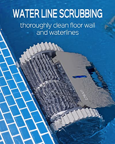 WYBOT Ultimate Cordless Robotic Pool Cleaner with App Setting, Lasts 180Mins